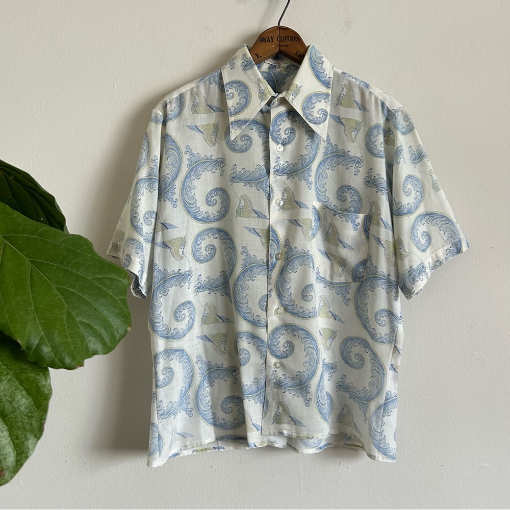 70's Deco Print Shirt